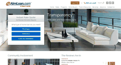 Desktop Screenshot of aimloan.com